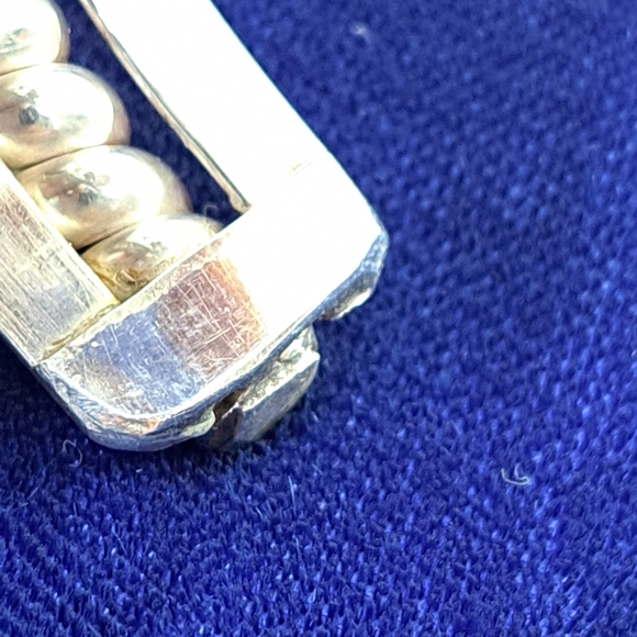 Sterling Silver Twisted Coil Cuff Bracelet Stamped Sterling - Picture 7 of 13